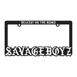 LOS CHICOS LICENSE PLATE FRAME